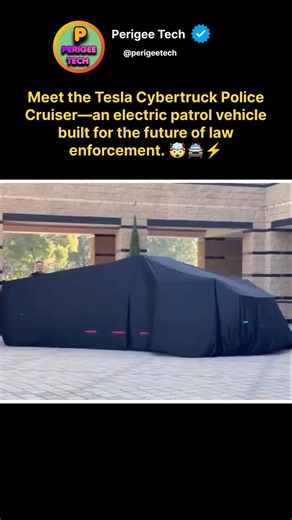 The World's Most Futuristic Police Vehicle 🤯⚡