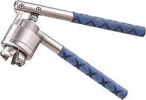 13mm Flip Vial Crimper, Manual Sealer Hand Sealing Machine for Crimping 13mm Diameter Plastic-Aluminum Flip Caps