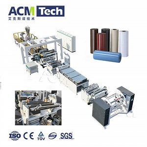 [Hot Item] Acmtech Pet Sheet Making Machine PP PS Sheet Machine Plastic Extrusion Machine Transparent Pet Sheet Extrusion Making Machine