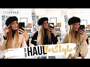 try on haul YesStyle