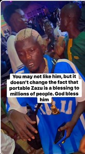 You may not like him, but it doesn’t change the fact that portable Zazu is a blessing to millions of people. God bless him | Portable Zazu