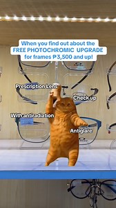 205 reactions · 13 shares | Why spend thousands on photochromic lenses? Get complete eyeglasses and enjoy a FREE Photochromic Lens upgrade when you buy frames worth ₱3,500+ ! ✅ FREE Prescription Lens ✅ FREE Antiradiation ✅ FREE Antiglare ✅ FREE Eye Check-up All-in-one protection, only at Sight Saver Visit us today! See you #YourEyeHero #PhotoChromicLens #SightSaverEyeCareCenter | Sight Saver Eye Care Center | Facebook