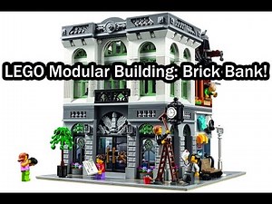 LEGO Modular Building 2016: Brick Bank! (Creator Expert 10251)