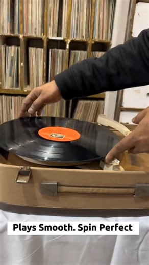 “Vintage vibes, ready to spin. 🎶 Own this fully working record player 📩 DM for details!” #VintageRecordPlayer #VinylLovers #OldIsGold #RetroVibes #newgramophonehouse | New Gramophone House