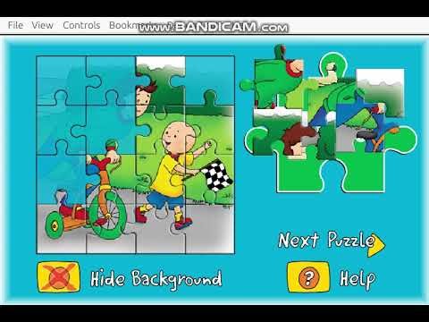 Caillou: Puzzle Game | Flash Games