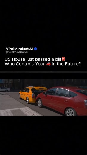 Artificial Intelligence | Tech | The US House just passed a bill that’s sparking concern about government control over future vehicles. Supporters say it’s about safety,... | Instagram