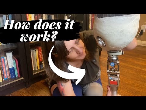 How an AK Above Knee Prosthetic Knee Works (Ossur Total Knee 2000)