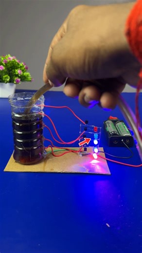 Creative SM on Instagram: "Homemade Water Level Indicator | Diy Water Level Project #shorts #diyprojects #waterlevel #experiment #schoolproject #arduinoproject #scienceproject"