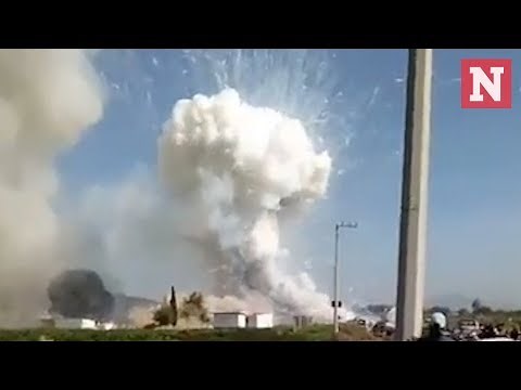 Fireworks Warehouse Explosions Near Mexico City Kills At Least 19, Injures 40