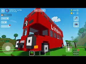 Block Craft 3D: Crafting Gameplay #4837 | Double Decker Bus 🚌
