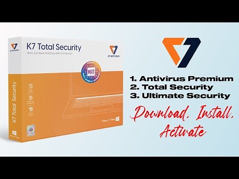 How To Install K7 Antivirus On Windows | K7 - Antivirus Premium/ Total Security/ Ultimate Security