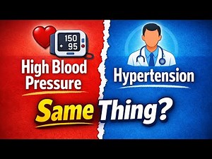 High Blood Pressure VS Hypertension: Are They the Same Thing?