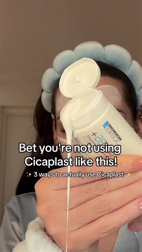 3 ways to actually use @La Roche-Posay cicaplast 👀 #skincare #cicaplastbaumeb5 #skincarehacks