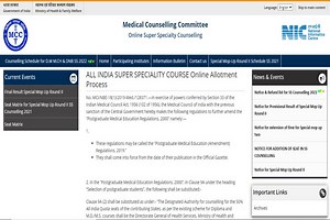 NEET SS 2022 Counselling Schedule Out at mcc.nic.in; Check Registration Dates, Notification Here