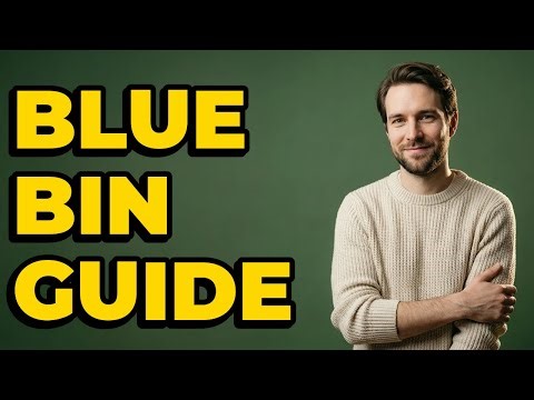 What Types of Paper Are for German Blue Bins?