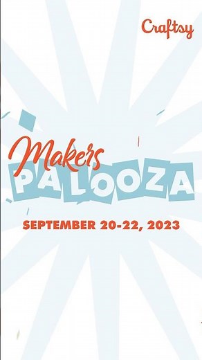 Register now for Craftsy’s biggest virtual conference EVER! https://bit.ly/3Z5xIau