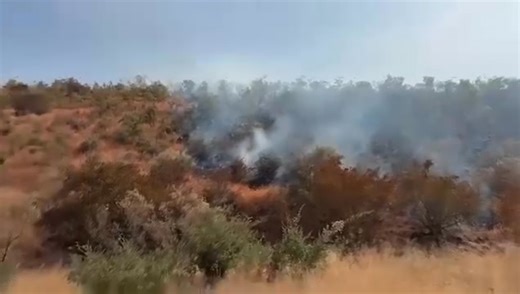 One of the locations in Tangaza LG of Sokoto State that was hit by the US airstrike is still fuming According to Tangaza LGA Chairman, Isa Saleh Bashir, who spoke to BBC, the strike hit the bush paths and terrorists camps in the area."We have not received information on the number of people killed, but they are certainly injured. Reports indicate that Niger Republic security forces on patrol said they saw Lakurawa fleeing the area," the local government chairman said. | Galukwo Magazine