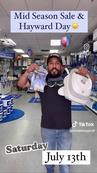 Need pool chemicals? Now is the time to stock up at our Mid Season Sale! Don’t miss out on the amazing giveaways & discounts throughout the store!! #summer #summervibes #poolstore #poolseason #poolpro #shoplocal #riverside #swimmingpool