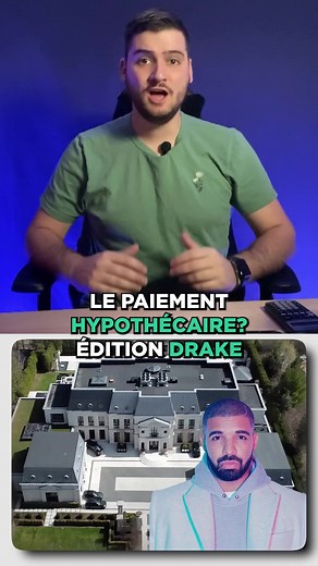 La maison de Drake, elle coûte combien d'hypothèque par mois ? #courtierhypothecaire #quebec #drake #maison #canada #mortgage