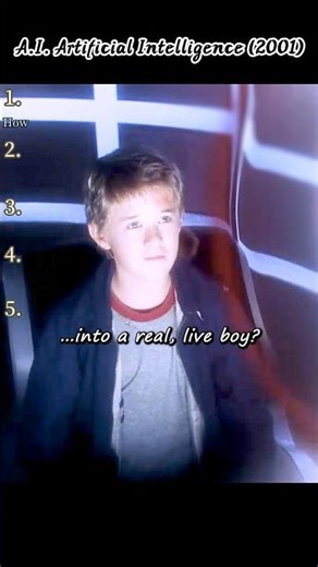 A.I. Artificial Intelligence (2001) | "...into a real, live boy?" | David's Plea to the Blue Fairy