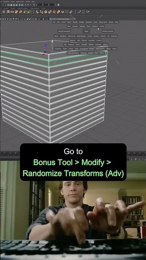 Stop Rotating Objects Manually ❌ Noob vs Pro Maya Trick