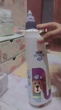 🌷 Lomo card tutorial 🌷#card #tutorial #DIY #viralshort #shortsfeed