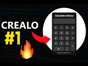 Aprende a crear una CALCULADORA desde CERO en JavaScript 🔢🔥