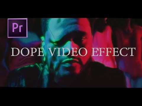HOW TO MAKE A DOPE MUSIC VIDEO: The Weeknd - Party Monster Music Video Effects -TUTORIAL