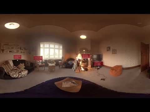 Experience a real house fire through 360 video | Escape My House