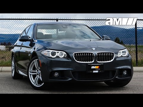2016 BMW 5 Series 528i xDrive M Sport Package, Premium Package, Tech Package Features & Walkaround
