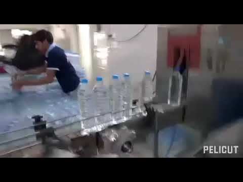 Automatic Square Water Bottle Sticker Labelling Machine