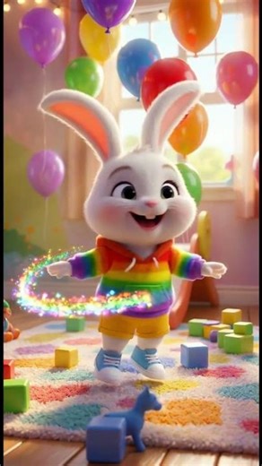 Bunny Hop Hop Song 🐰🎵 | Fun Kids Nursery Rhymes | Happy Nibs Kids #NurseryRhymes #KidsSongs