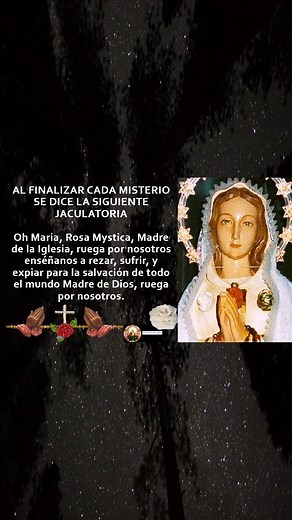 Cómo Rezar el Rosario a María Rosa Mística | Oración Poderosa de Sanación y Gracia ¿Quieres aprender cómo rezar el Rosario a María Rosa Mística paso a paso? 🙏✨ En este video te guiamos en una poderosa oración de intercesión a la Virgen María bajo su advocación de Rosa Mística 🌹, patrona de la sanación espiritual y vocacional. Acompáñanos en este Rosario de fe, consuelo y milagros. Ideal para pedir gracias especiales, sanación interior y vocaciones santas. 🌟 Reza con nosotros y fortalece tu co