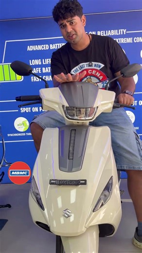 The #suzuki E Access is here! 1.9 lacs | 95 km range | 7 year warranty