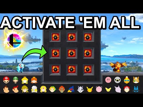 Who Can BREAK All The Explosive Blocks With A Final Smash ? - Super Smash Bros. Ultimate