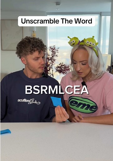 Unscramble The Word Couples Challenge
