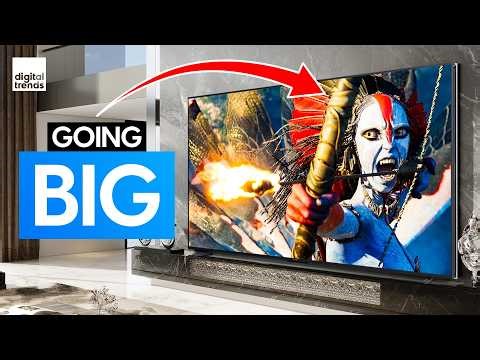 Best 85-Inch, 98-Inch & 100-Inch+ TVs | Best 2025 BIG Screen TVs
