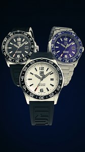 The Pacific Diver, now AUTOMATIC. Developed for those who stay always active, the new generation of high performance adventure anolog watches. A trio of watches that evoke the spirit of the ocean and pushing your limits. 🔎 Pacific Diver Automatic 3100 Series Explore the new series on luminox.com #PacificDiver #PacificDiverAutomatic #AlwaysActive #AlwaysVisible #OceanAdventurer #EverySecondCounts | Luminox