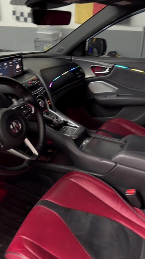 Custom Acura RDX Ambient Lighting Installation