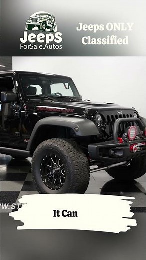 🚗 For Sale: 2015 Jeep Wrangler Unlimited Rubicon – Low 11,698 Miles! 🏞️