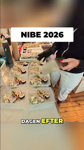 SushiMania på Nibe festival 2026 – Er det værd pengene? #festival #sushi #foodreview
