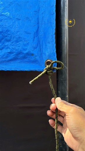 Idea for You, How to Tie The End of A Flag Securely #rope #tips #knot