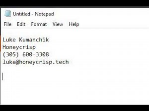 How to type entire emails with just a few letters - Beeftext Demo