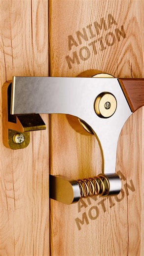 Unique auto-close gate latch