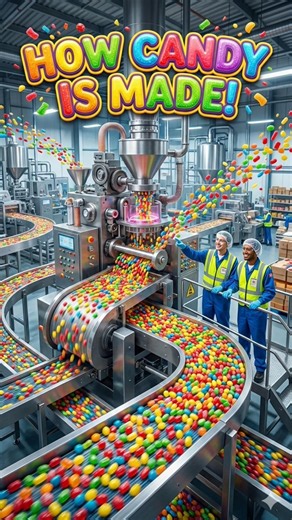 Amazing Candy Factory Tour | How Candy Is Really Made