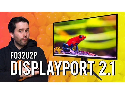 DisplayPort 2.1测试: 4K 240Hz显示器必须得有?【Monitors Unboxed】