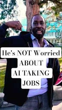 We asked students if they are concerned with AI taking jobs #shorts #ai #students