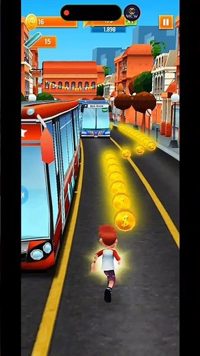 🚘Bus Rush Android Gameplay | Endless Running Game | Crazy Speed Challenge #shortvideos 2025