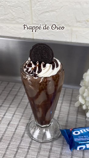 Delicioso frappe de Oreo para los peques