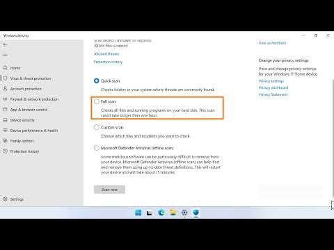 How to scan for malware using Windows Security in Windows 11 | Product Category | HP Support